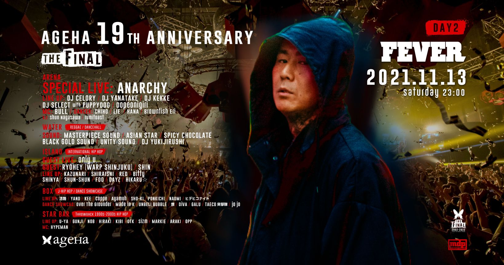 ageHa 19th Anniversary “THE FINAL” DAY-2 "FEVER"