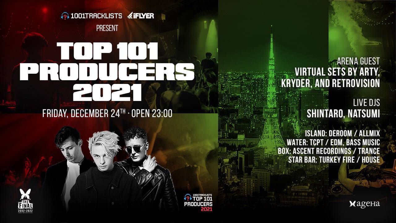 1001TRACKLISTS x iFLYER Presents TOP 101 PRODUCERS 2021