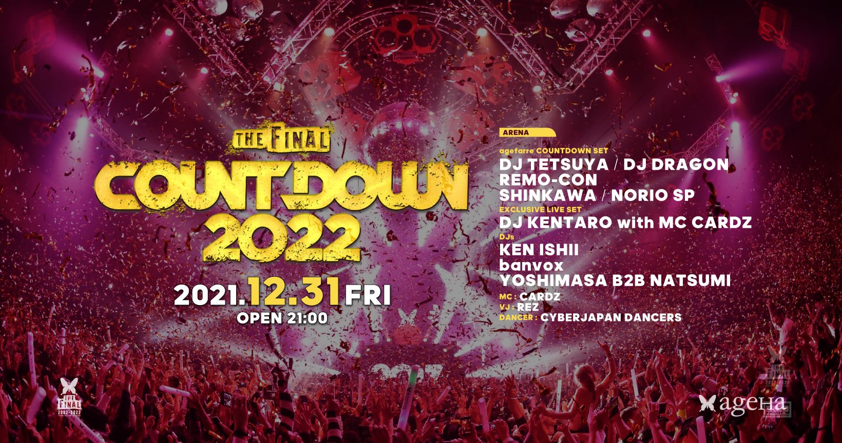 ageHa COUNTDOWN to 2022 "The Final"