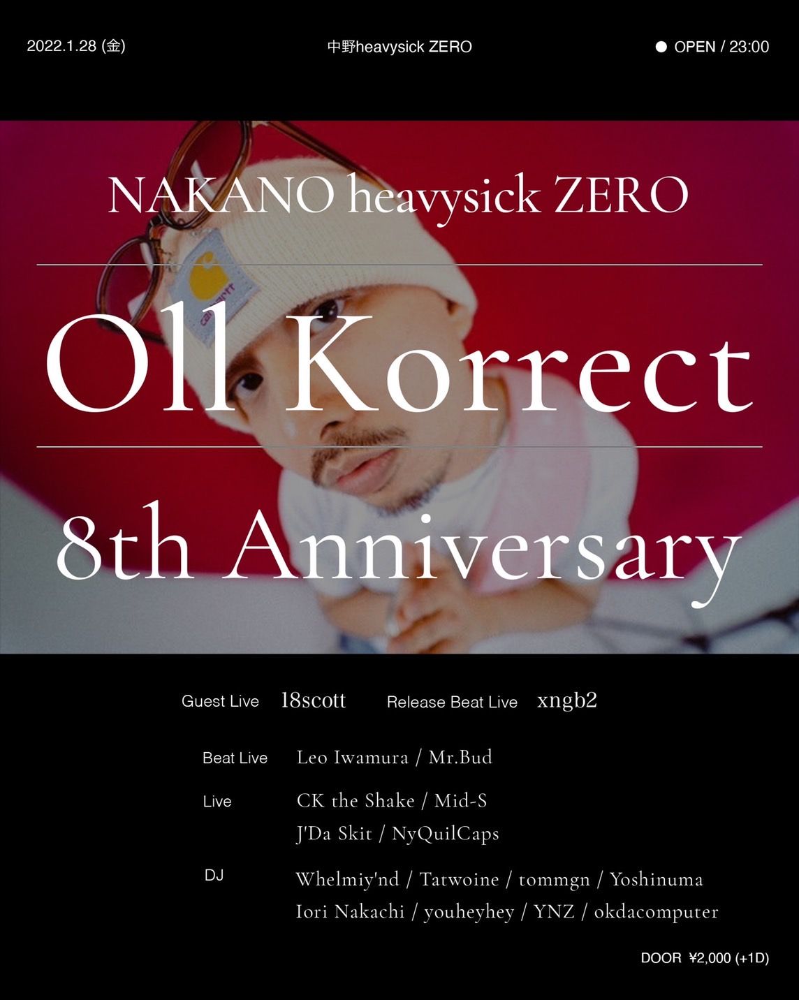 Oll Korrect 8th Anniversary