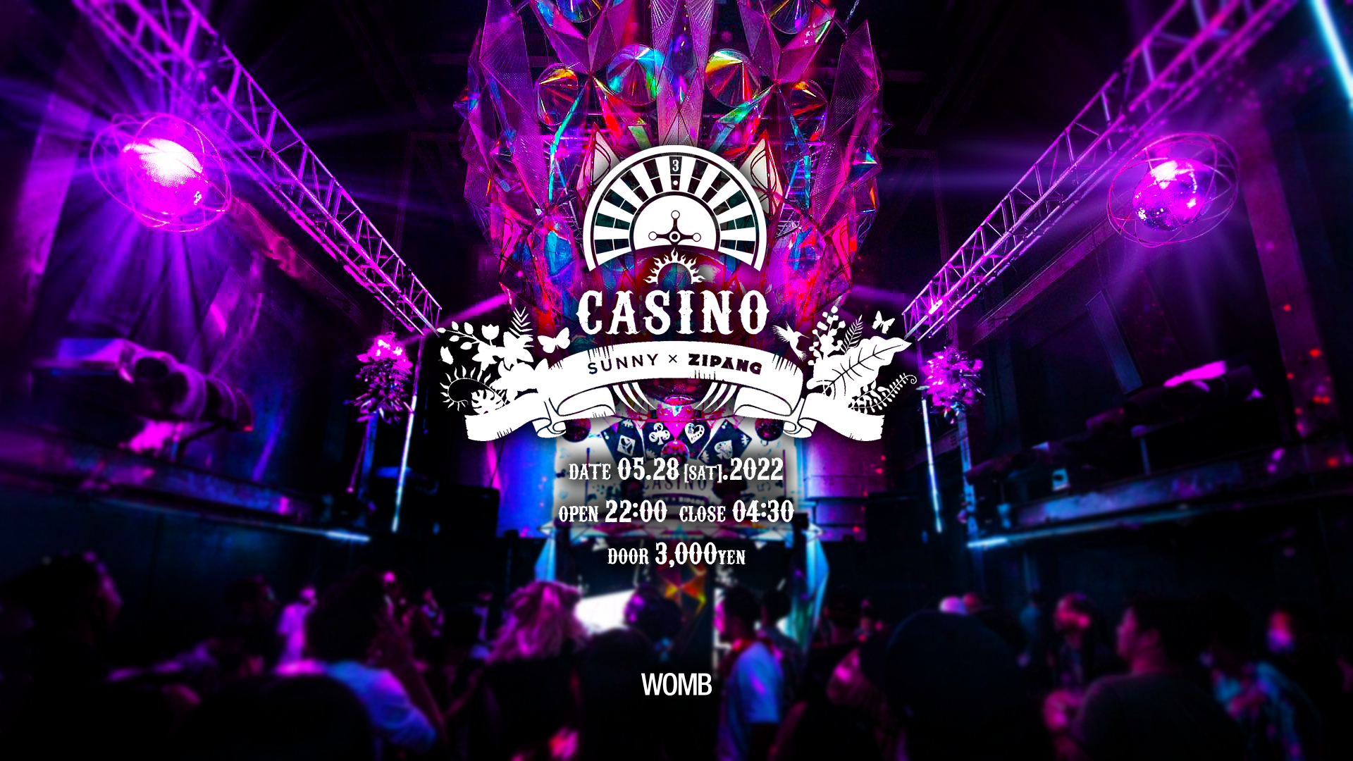 “CASINO” presented by SUNNY × ZIPANG