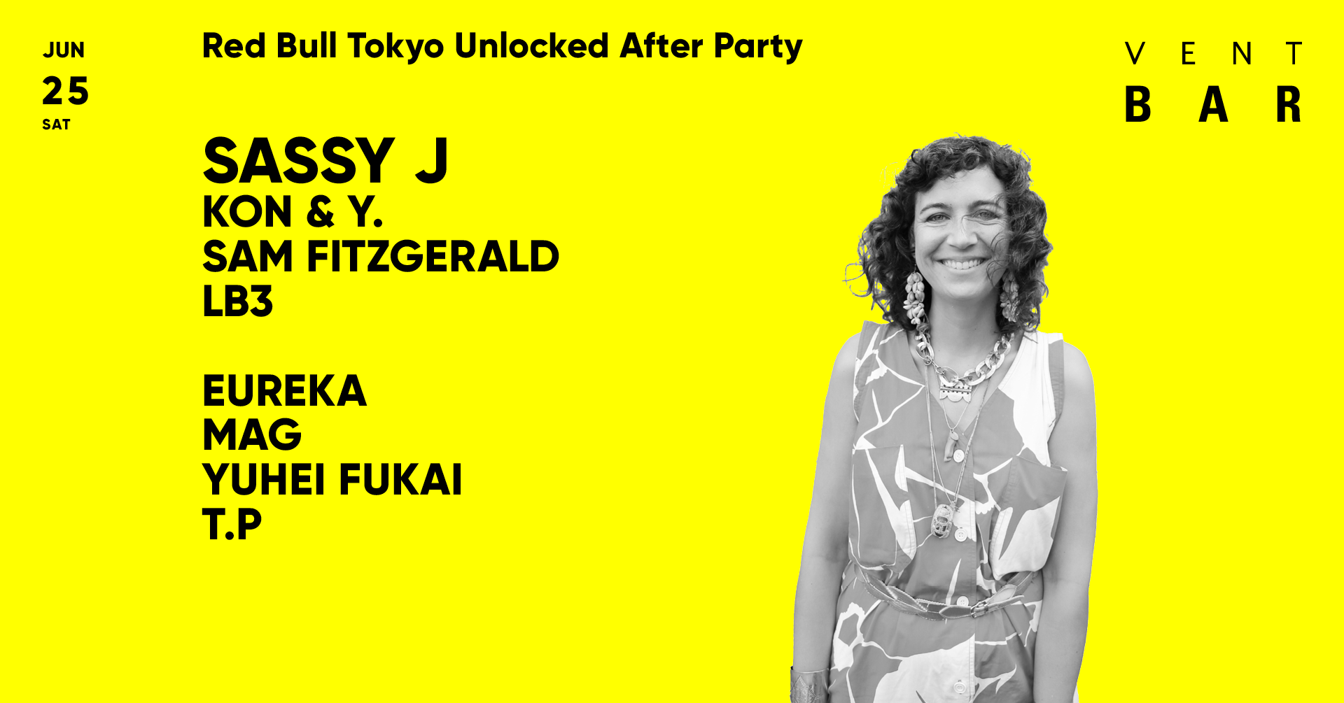 Sassy J / Red Bull Tokyo Unlocked After Party