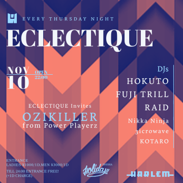 HOKUTO & FUJI TRILL presents ECLECTIQUE