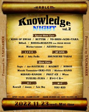 Knowledge vol. 2 - Show Case Special -
