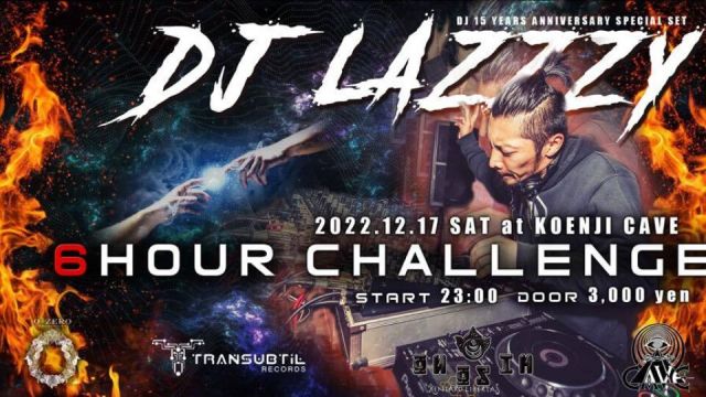 ＊ DJ LAZZZY 6nours challenge＊