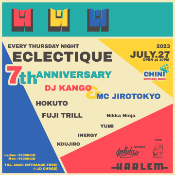 ECLECTIQUE -7th ANNIVERSARY-