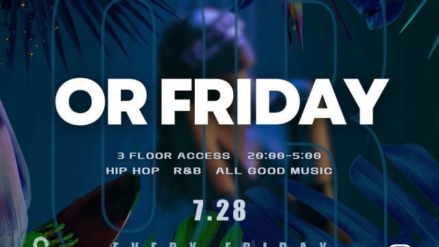 OR FRIDAY -TERMINAL×ACUOD / BAR ROMANCE / CRIB