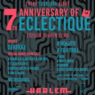 ECLECTIQUE 7TH ANNIVERSARY