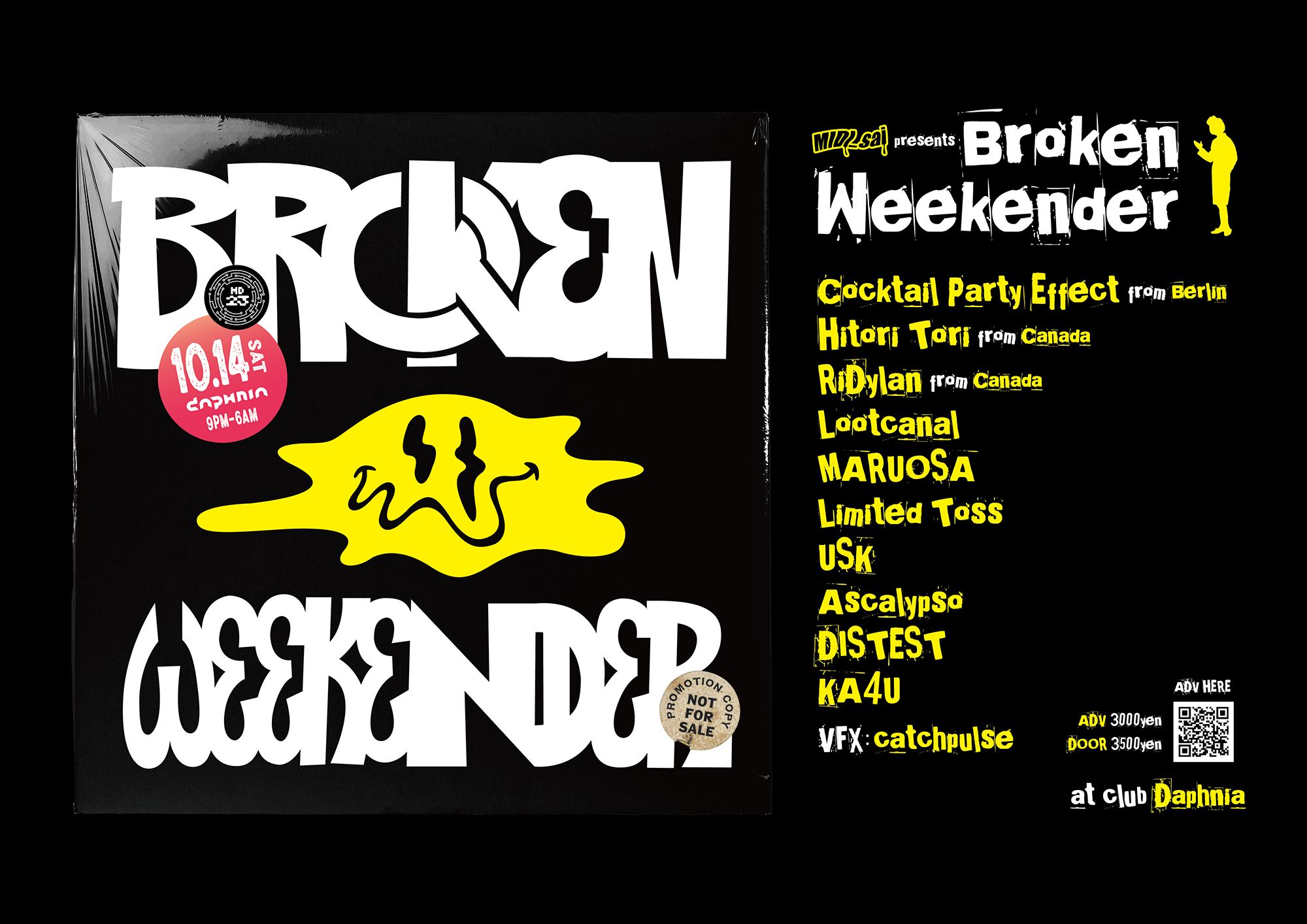 MIDI_sai presents Broken Weekender