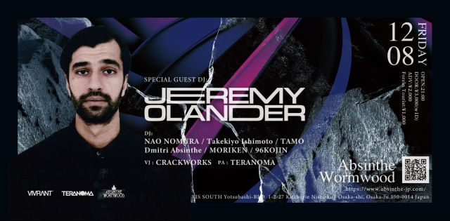 JEREMY OLANDER Japan Tour in Osaka