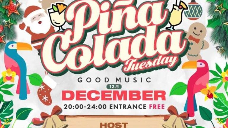 OR TUESDAY -PINACOLADA TUESDAY -