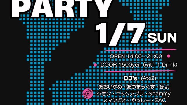 CLUB de J-POP/NEW YEAR PARTY 2024