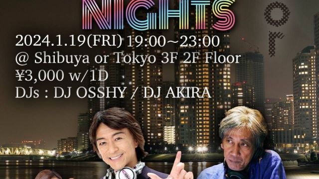 -DJ OSSHY &amp; DJ AKIRA Presents-BOOGIE NIGHTS 