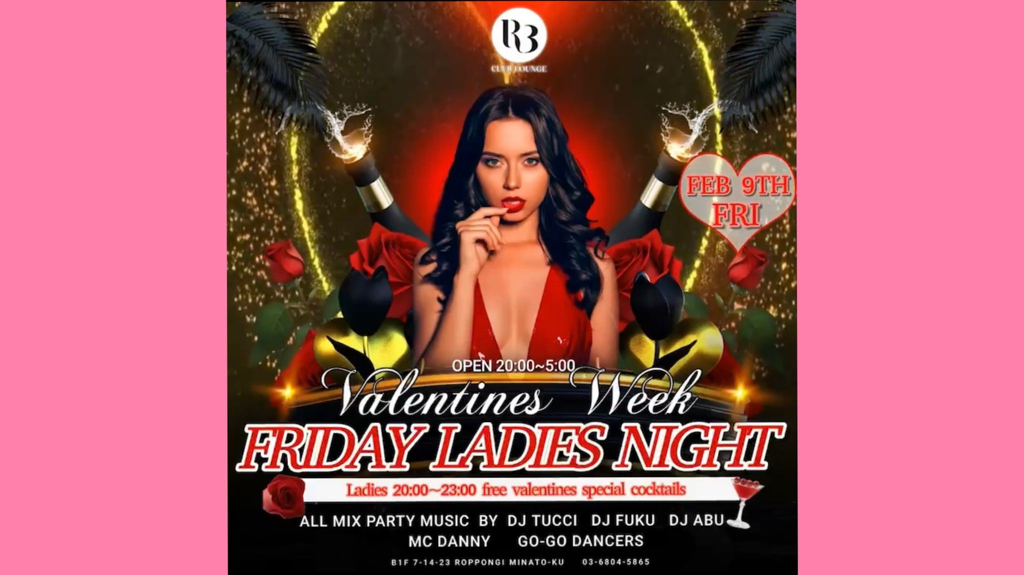 Valentines Week Friday Ladies Night