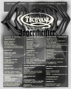 4our Maison × TECHVANE Supported by Jagermeister @ bonobo to AoyamaHachi