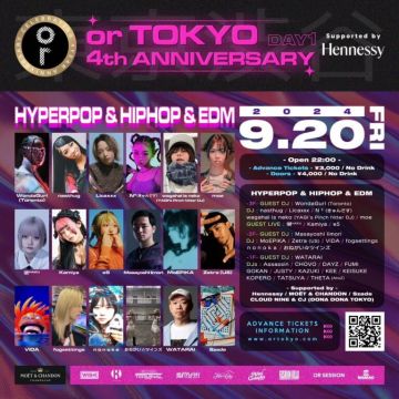 or Tokyo 4th Anniversary “DAY1”