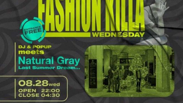 Fashion Killa’ Wednesday meets Natural Gray Last Summer Dream...