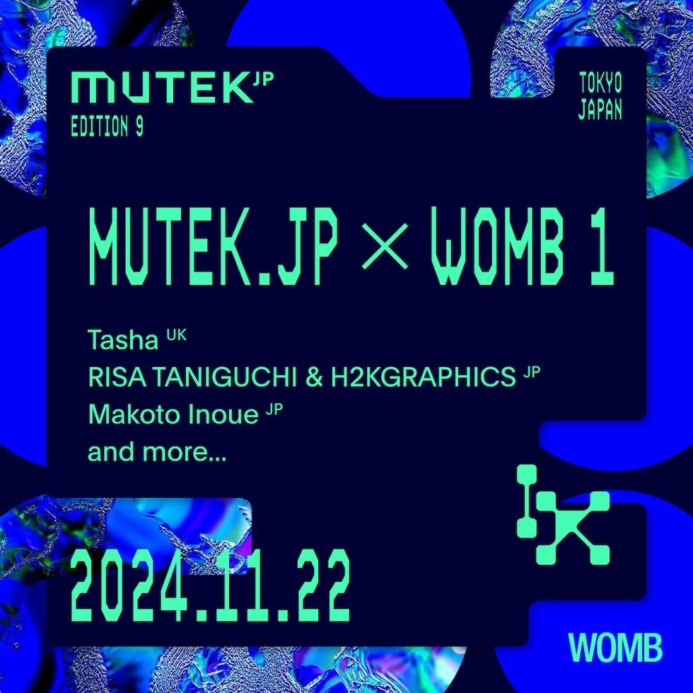 MUTEK.JP × WOMB 1