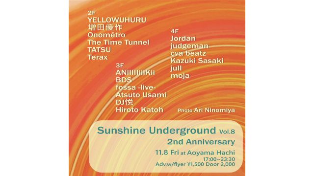 Sunshine Under Ground Vol.8 2nd Anniversary