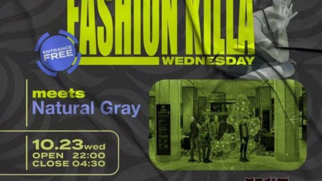 Fashion Killa’ Wednesday meets NaturalGray