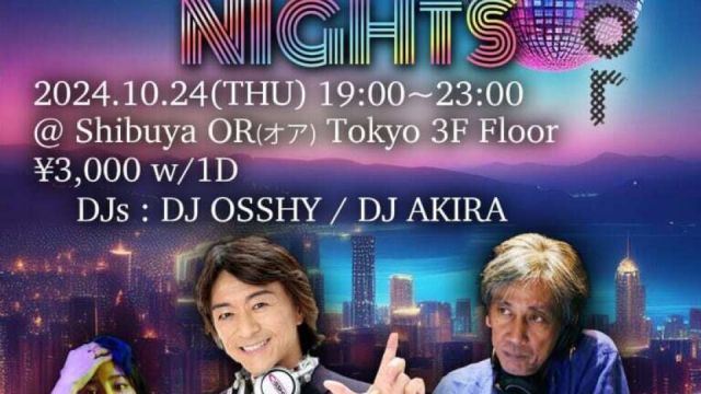 -DJ OSSHY &amp; DJ AKIRA Presents- BOOGIE NIGHTS  