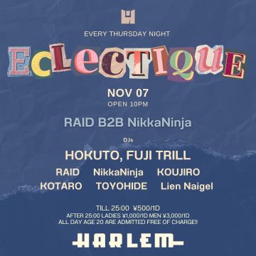 ECLECTIQUE -RAID B2B NikkaNinja-