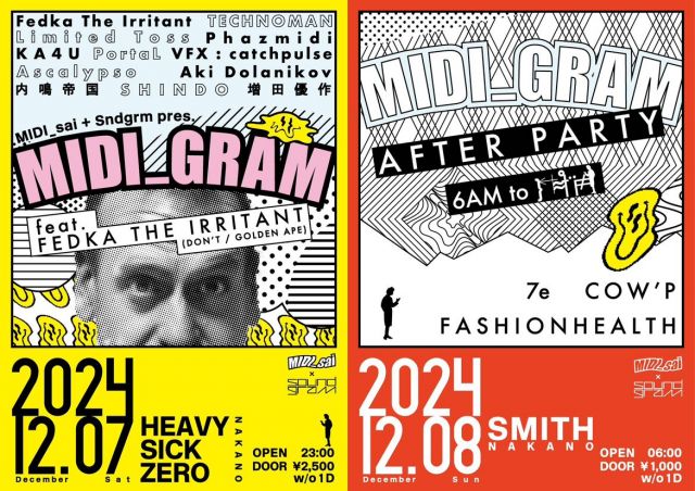 MIDI_sai & SOUNDGRAM presents『MIDI_GRAM』