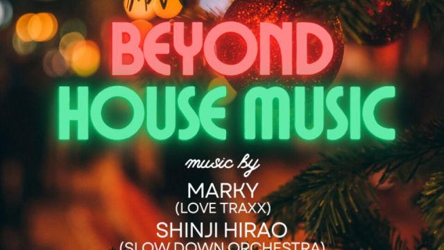 BEYOND the underground house music party