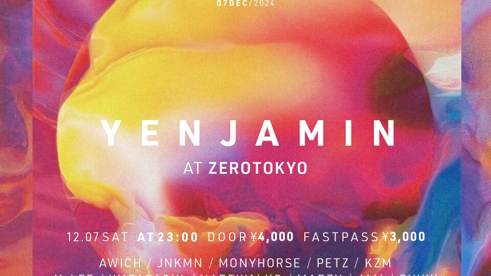 YENJAMIN Supported by Ray-Ban