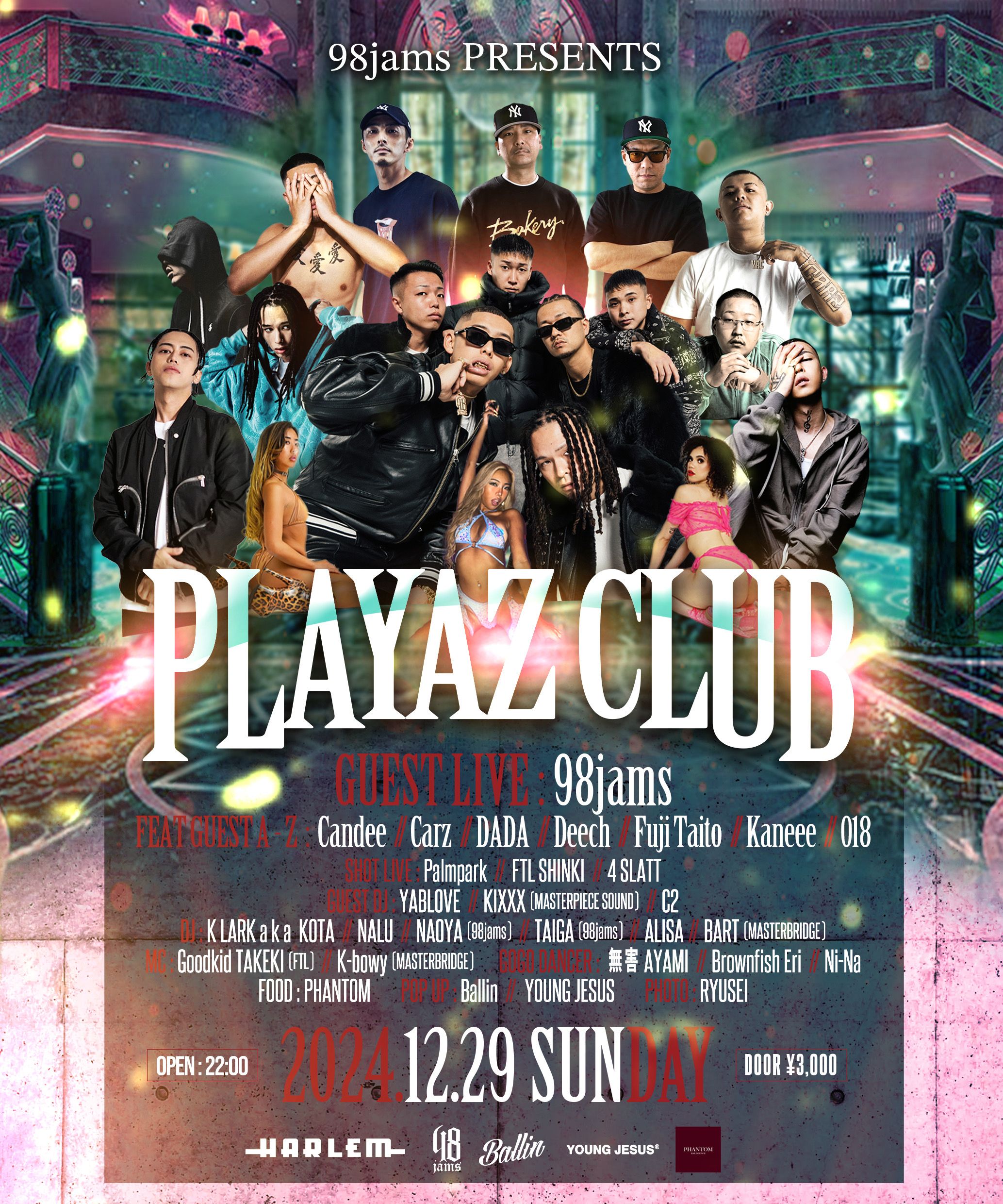 98jams PRESENTS PLAYAZ CLUB