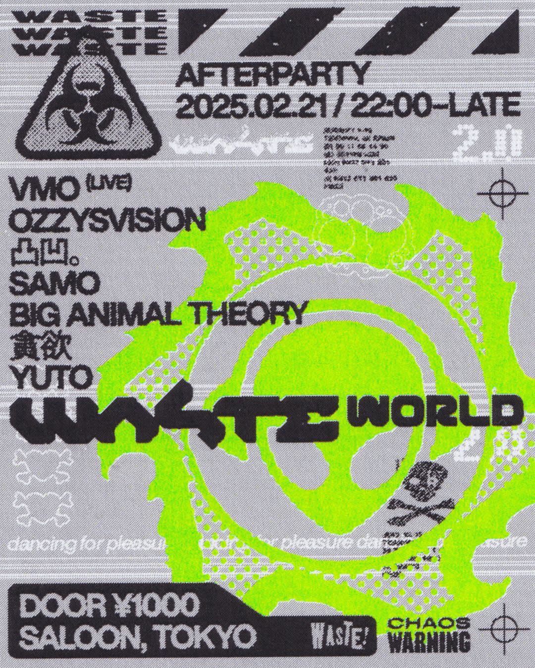 WASTEWORLD AFTER PARTY FRIDAY