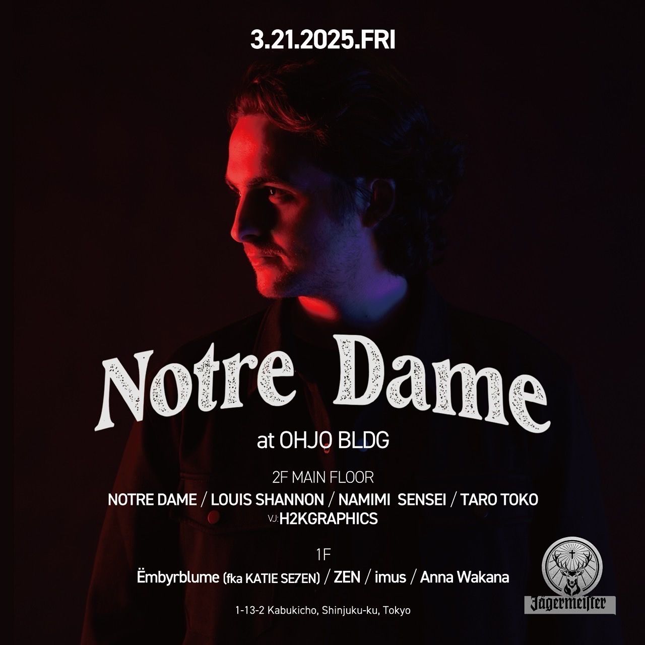 OHJO PRESENTS -DJ NOTRE DAME-