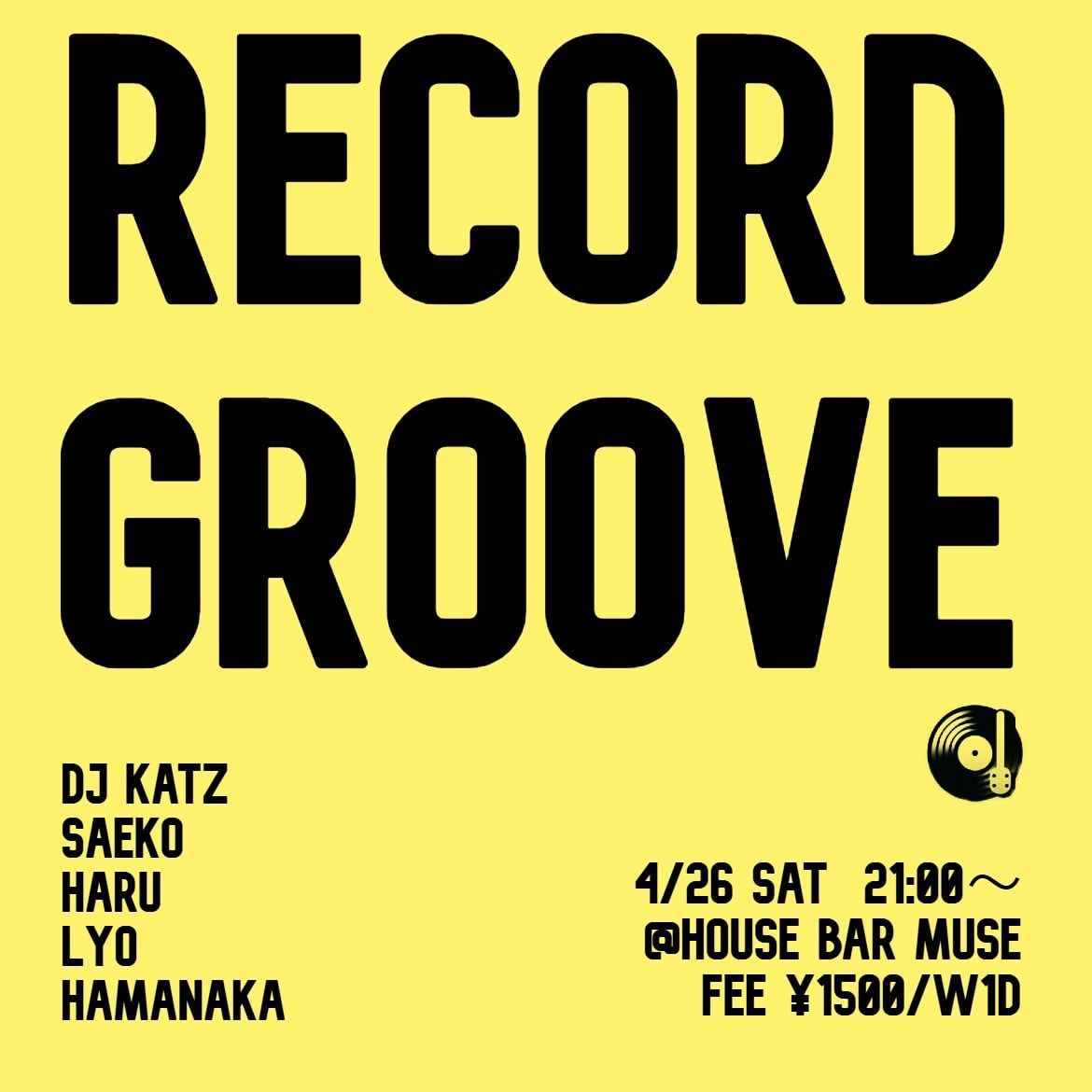 RECORD GROOVE