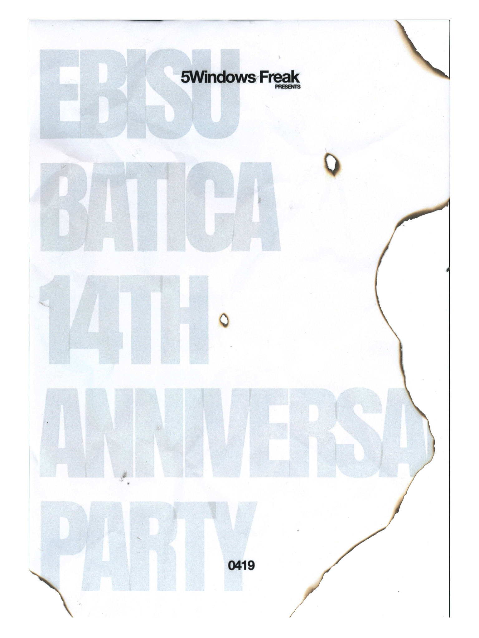 EBISU BATICA 14th Anniversary DAY5 "5Windows Freak"