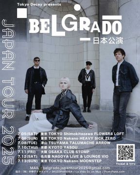 Tokyo Decay presents「Belgrado」Japan Tour 2025【Day.2】