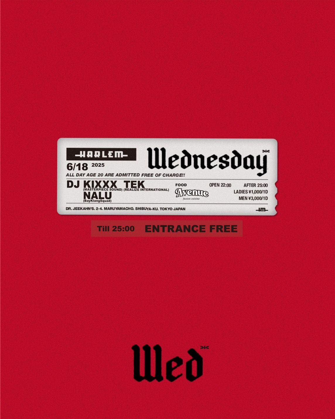 Wednesday