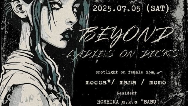BEYOND the underground house music party