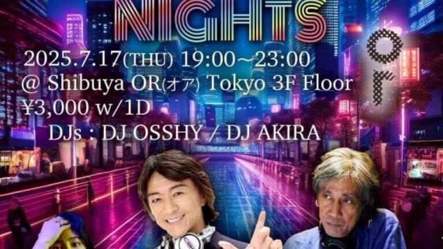 -DJ OSSHY &amp; DJ AKIRA Presents- BOOGIE NIGHTS  