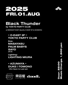 Black Thunder by TOKYO PARTY CLUB