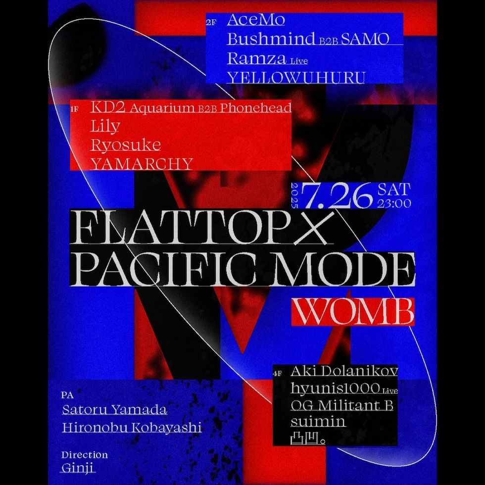 FLATTOP x PACIFIC MODE