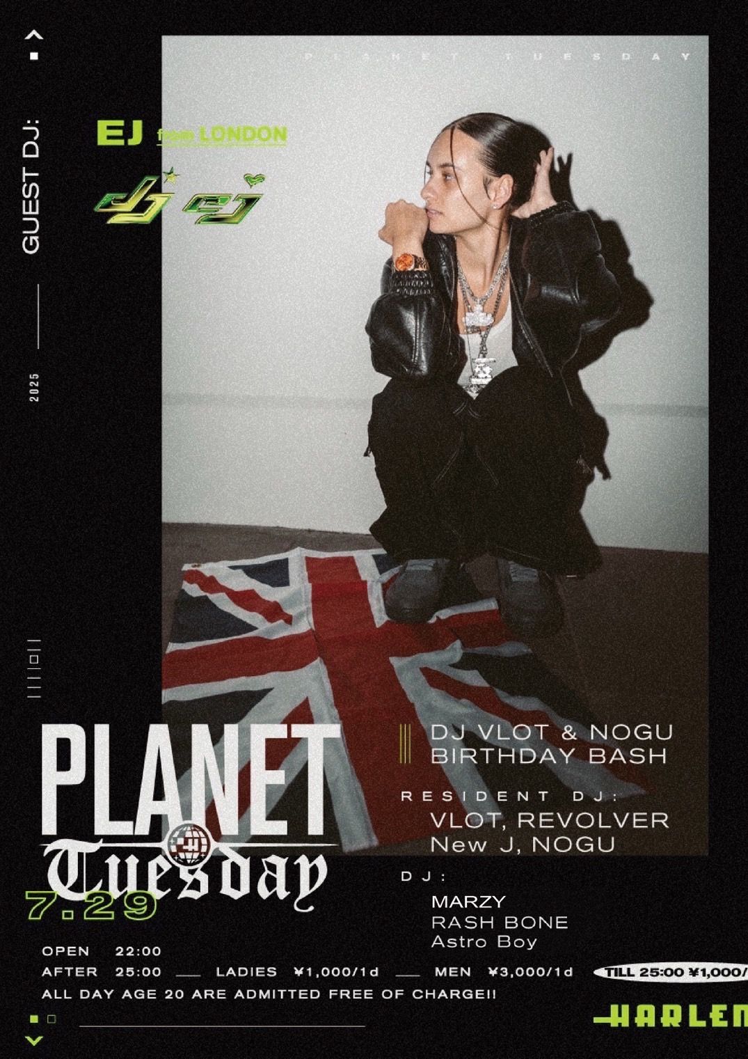 PLANET TUESDAY SP -DJ VLOT & NOGU BIRTHDAY BASH-