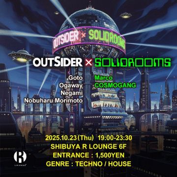OUTSIDER + SOLIDROOMS
