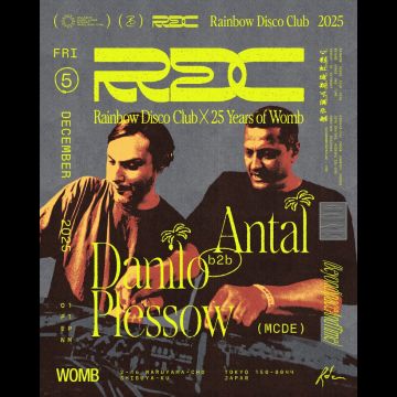 RAINBOW DISCO CLUB × 25 YEARS OF WOMB
