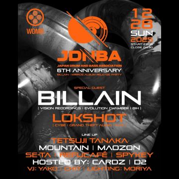 JDNBA 6TH ANNIVERSARY-BILLAIN / MIRROS ALBUM RELEASE PARTY-