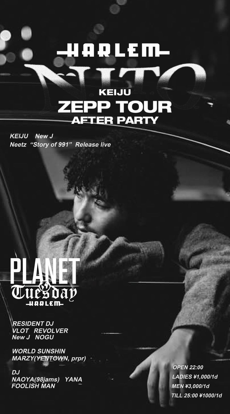 PLANET TUESDAY SP 《NITO》KEIJU ZEPP TOUR KT Zepp Yokohama After Party -Neetz New Album 『Story of 991』 Release Party-