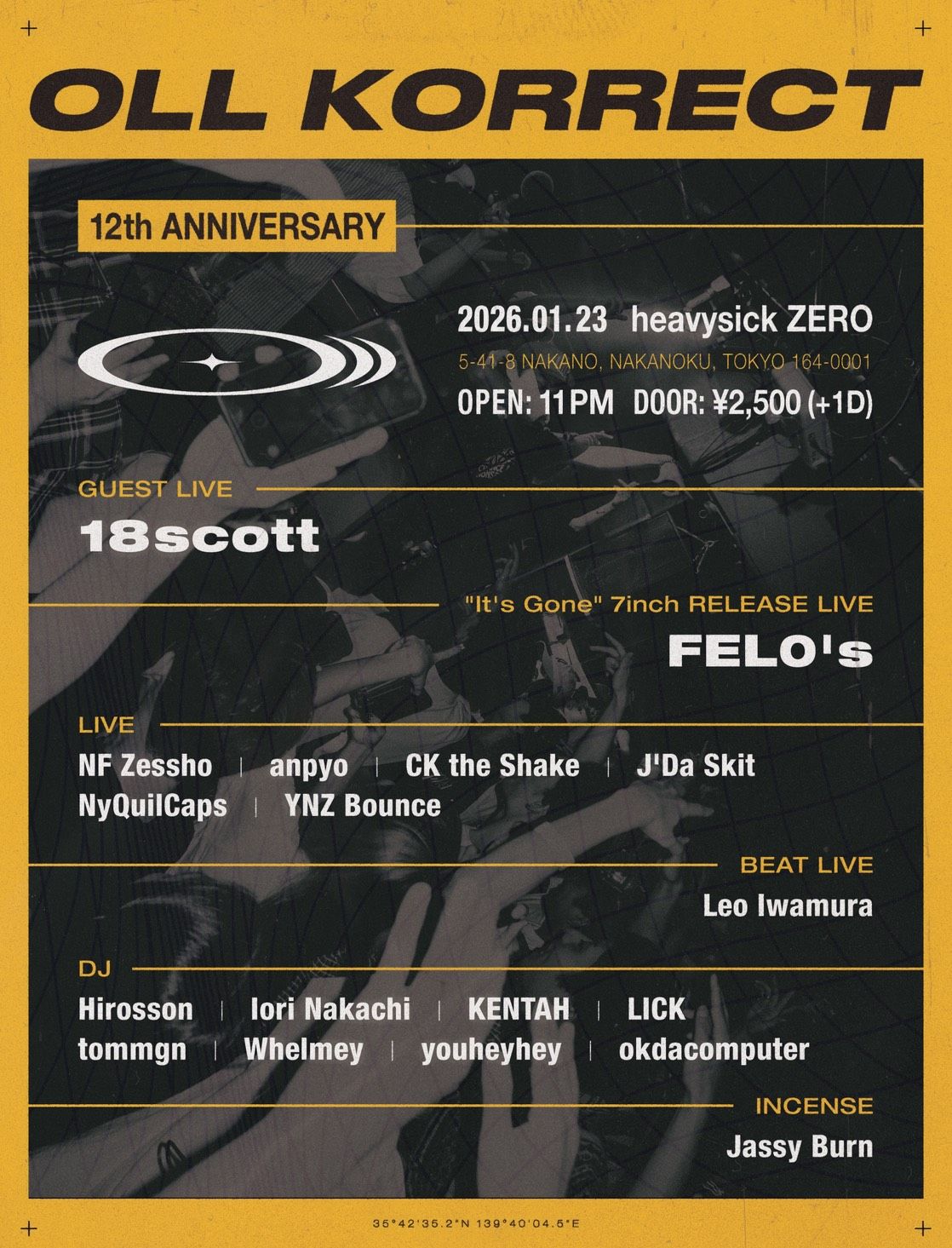 Oll Korrect ～12th Anniversary～