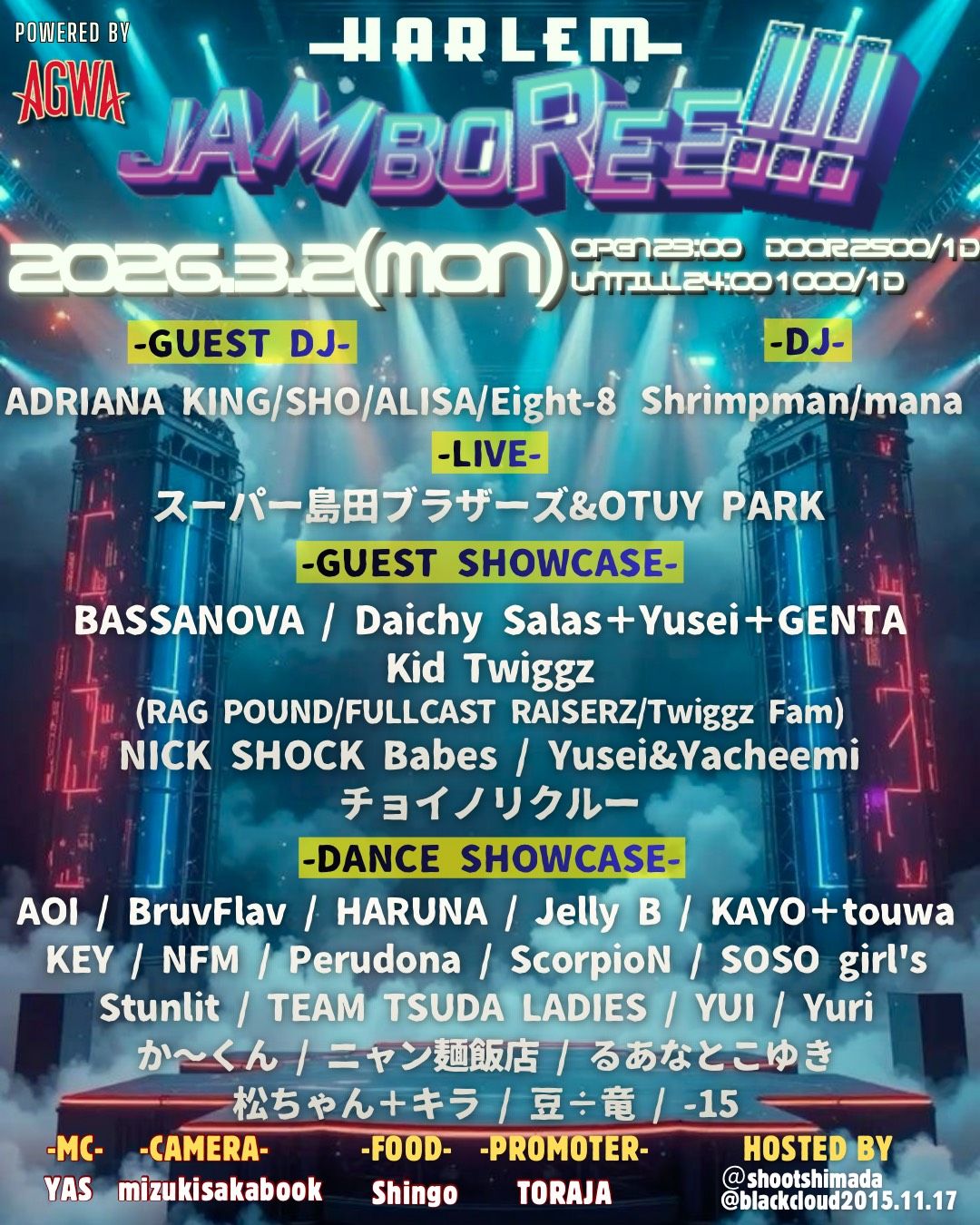 JAMBOREE!!!  powered by AGWA