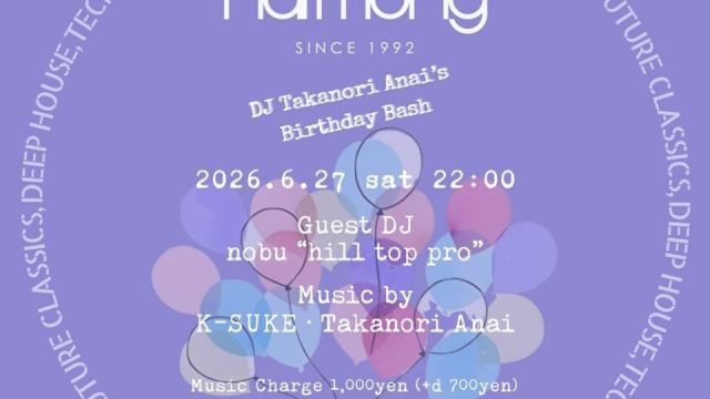 HARMONY -Takanori Anai Birthday Bash-