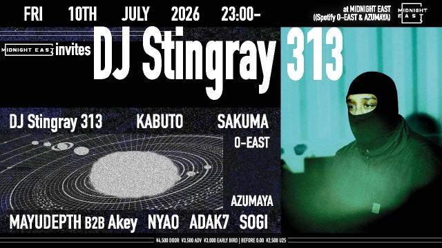 MIDNIGHT EAST invites DJ Stingray 313