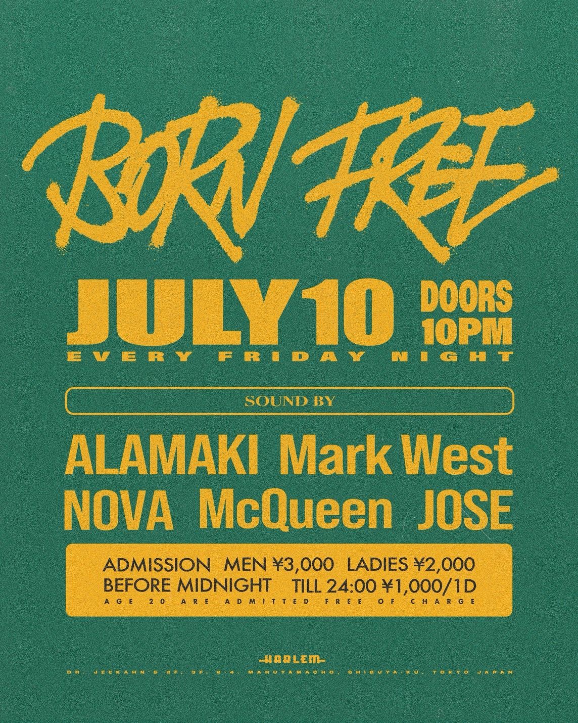 BORN FREE 